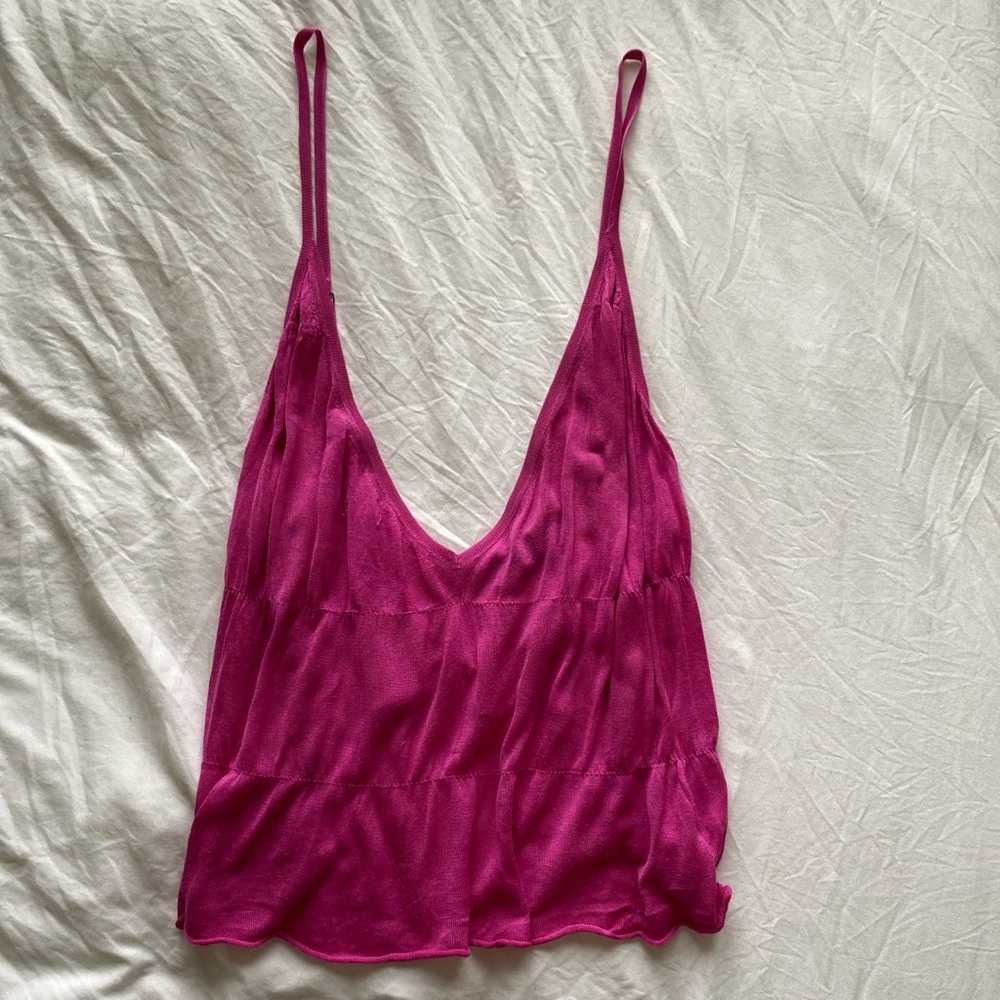 Gucci pink tank top